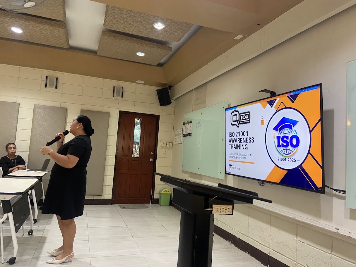 University of St. La Salle ISO 21001 Engagement